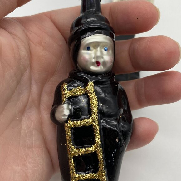 Chimney Sweep Glass Christmas ornaments Poland Midwest Cannon Falls Germany - Picture 10 of 15